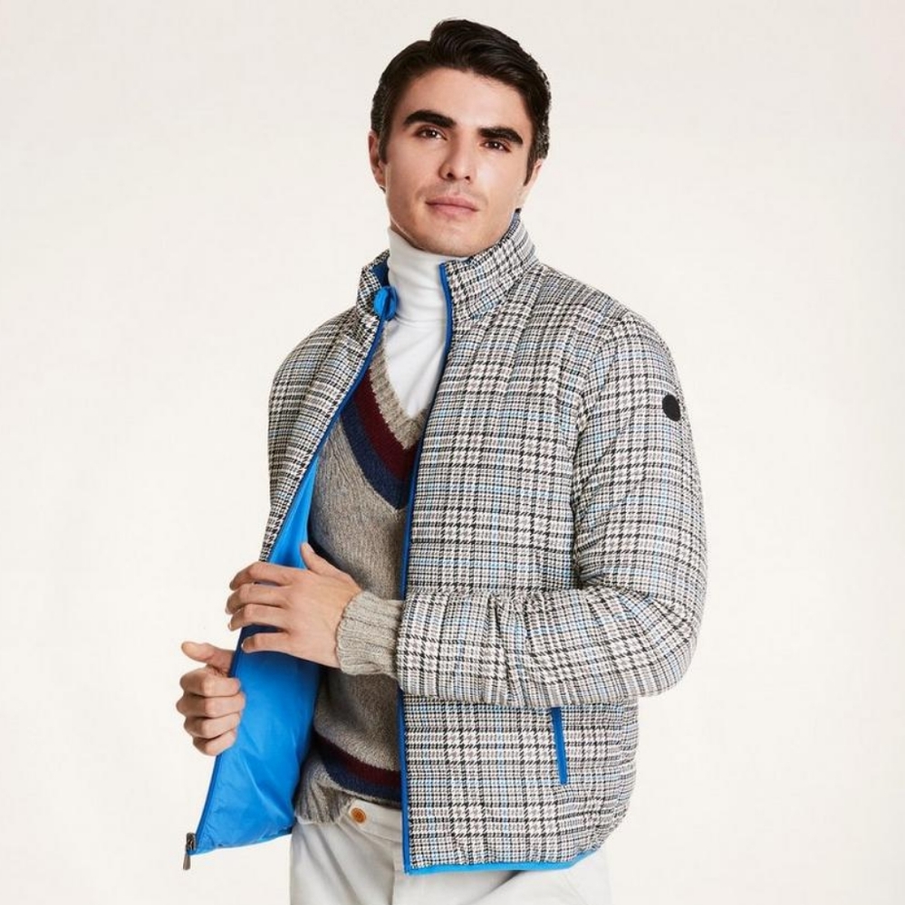 REVERSIBLE POW QUILTED PUFFER JACKET